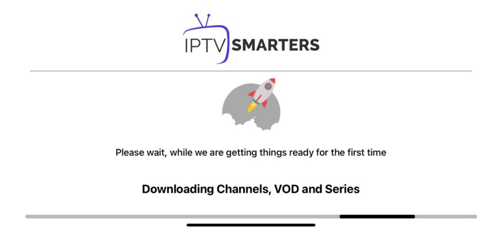 IPTV SMARTERS Descargando canales